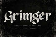 Grimger, a Blackletter Font by Wow Magic (Thumbnail 1 of 5)