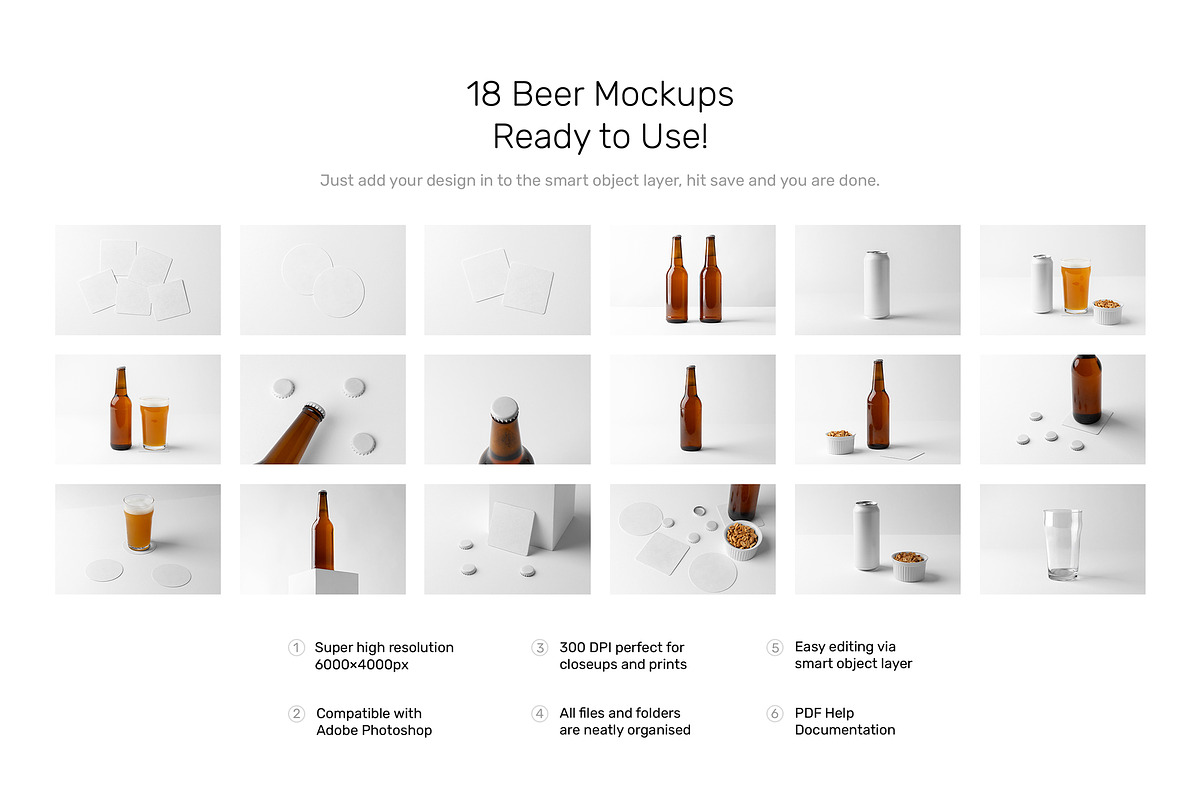 Beer Mockups - Bottle and Can, a Packaging Mockup by Mr.Mockup™ (Photo 3 of 10)