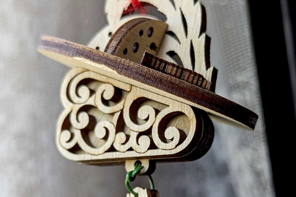 Fairy Girl Ornament - Laser Cut File, an Object Graphic by VectorPainter (Photo 7 of 16)