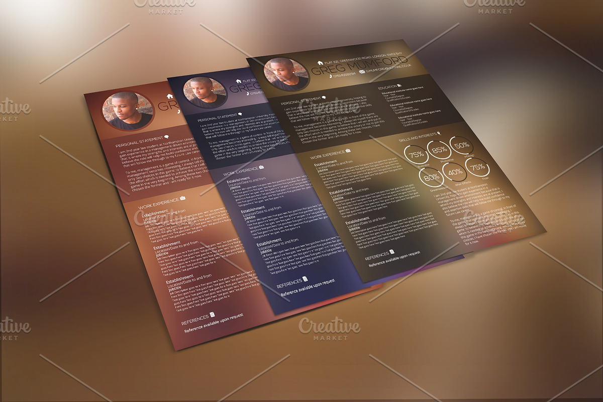 The Muffin Collection CV, a Resume Template by Valeur Design (Photo 6 of 6)
