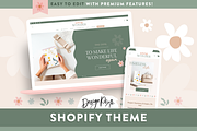 Olive Green Shopify Theme, a Shopify Template by Design Pixie (Thumbnail 1 of 11)