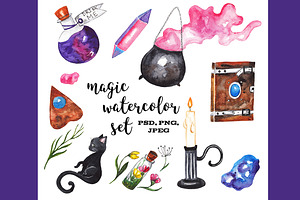 Magic Watercolor Set