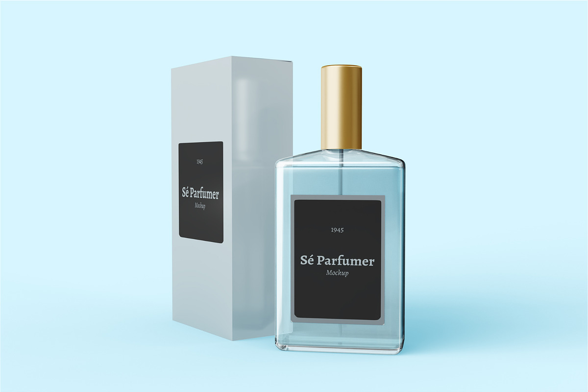 Perfume Bottle Mockup Collection, a Product Mockup by Runend (Photo 9 of 9)