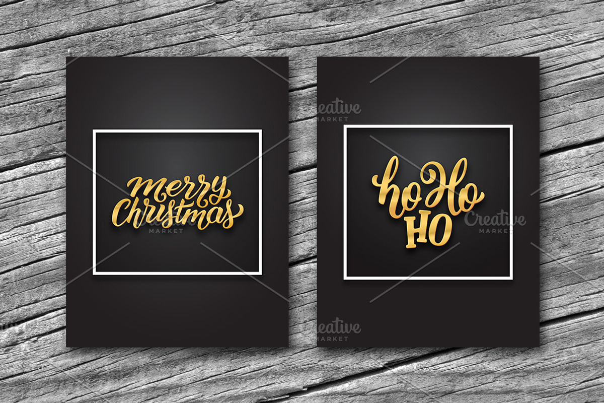 Luxury Christmas Cards collection, a Card Template by yurlick (Photo 4 of 4)