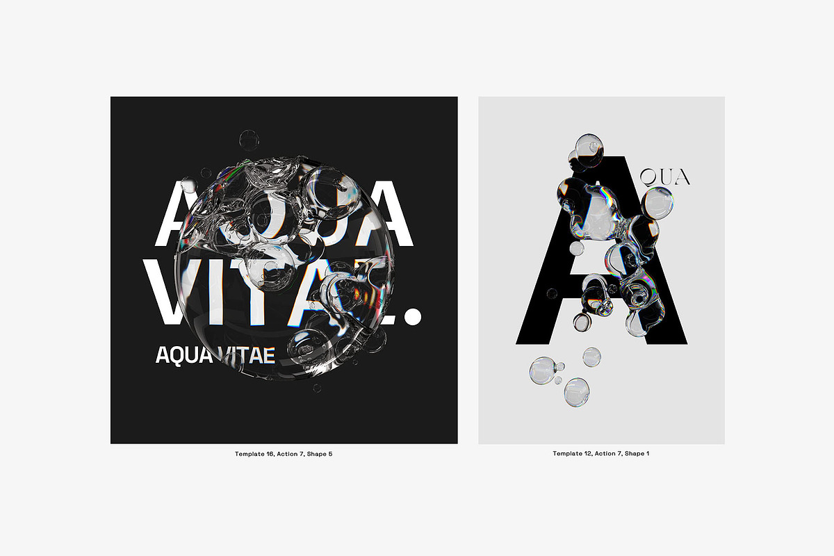 BENZINE - Liquid Photoshop Templates, a Design Template by Inartflow (Photo 16 of 21)