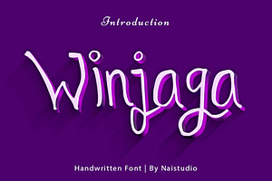 Winjaga - Elegant Latin Font