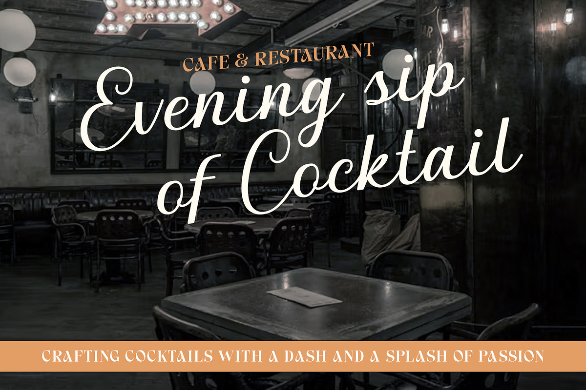 Graceful Nostagia Script Font, a Script Font by Siwox Studios (Photo 3 of 10)