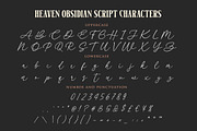 Heaven Obsidian a Perfect font Duo, a Serif Font by Blankids Studio (Thumbnail 10 of 13)