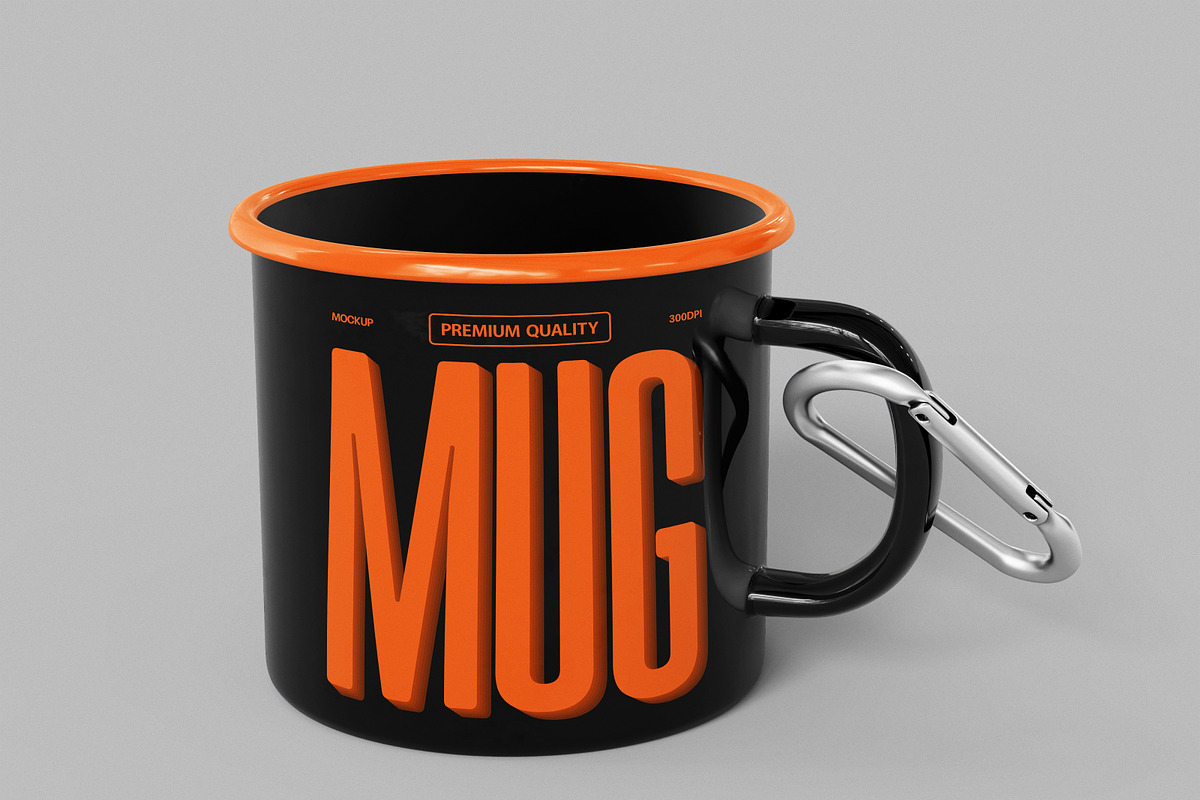 Enamel Mug Mockup, a Cups & Container Mockup by Brand Earth (Photo 2 of 4)