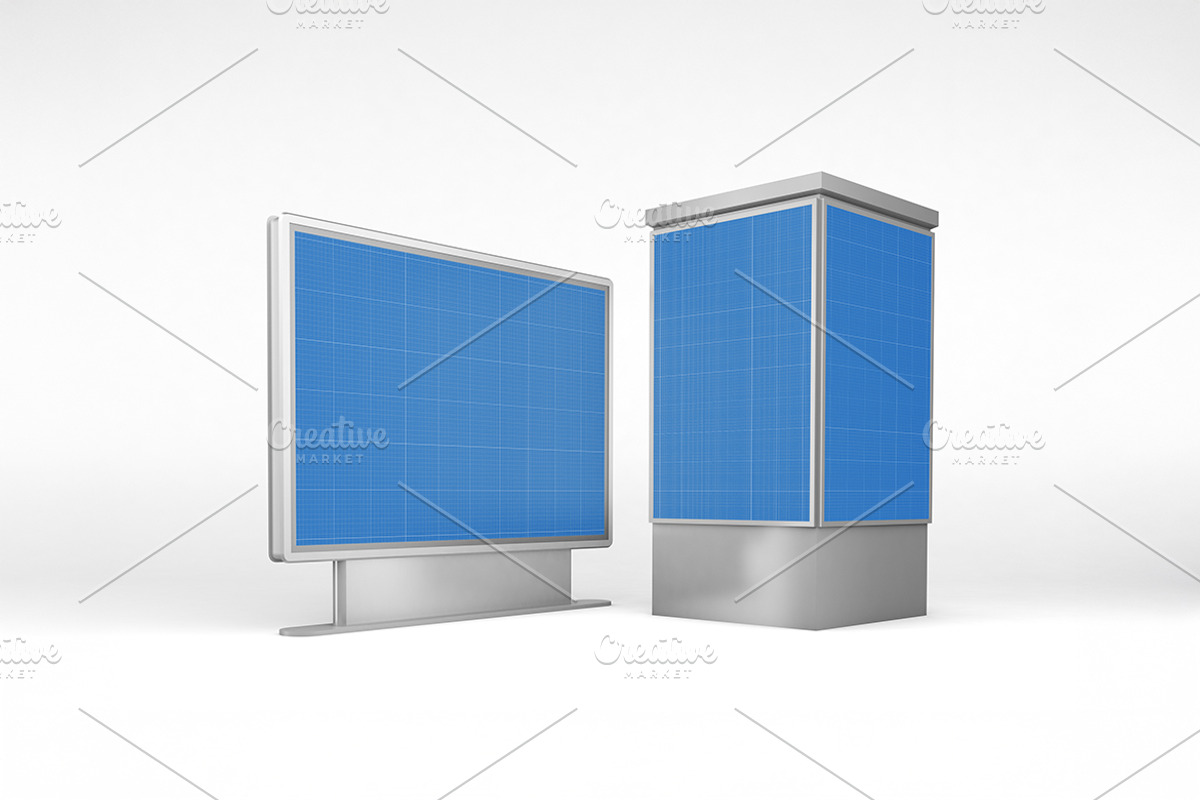 Advertising V.1 Mockup, an Advertising Mockup by Qaleb Studio