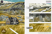 Colored Pencil Brushes for Procreate, a Brush Add-On by Julia Dreams (Thumbnail 5 of 9)