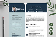 Attractive Resume, a Resume Template by Attractive Resume (Thumbnail 1 of 3)