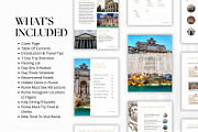 Rome Travel Itinerary Template, a Magazine Template by Pulsecolor (Thumbnail 5 of 9)