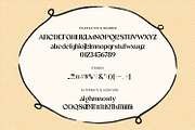 Gosenja – Elegant Summer Serif, a Serif Font by Elmous (Thumbnail 9 of 10)