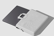 Laptop Bag Mockup, a Wearable Device Mockup by Unerispace (Thumbnail 5 of 5)