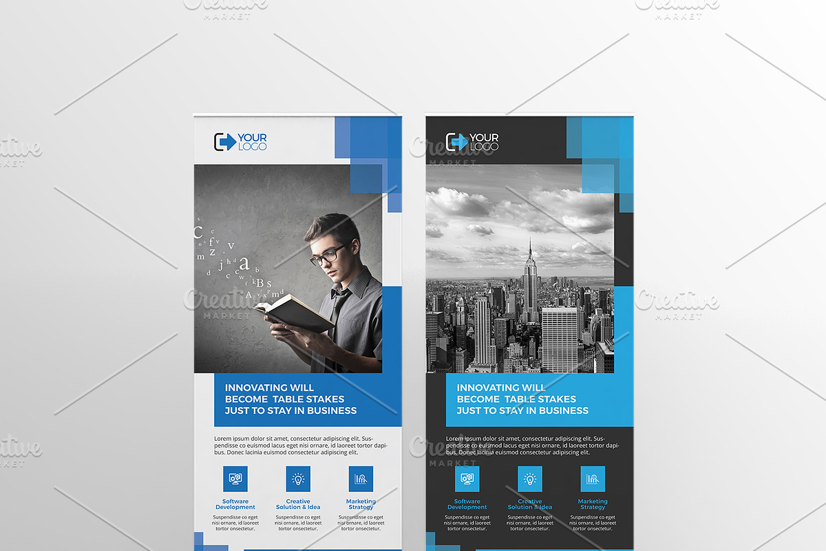 Roll-Up Banner, a Flyer Template by Cristal Pioneer (Photo 4 of 5)