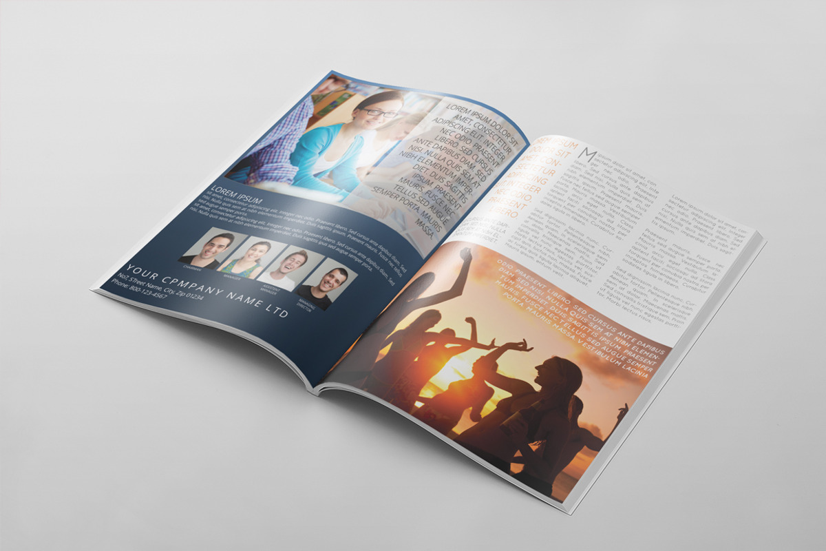 Magazine Template 12, a Magazine Template by pmvch (Photo 6 of 10)