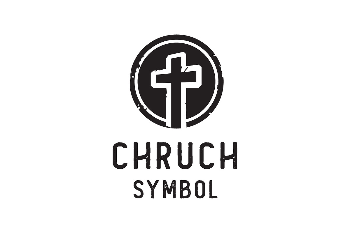 Jesus Christian Crucifix Cross Logo, a Branding & Logo Template by funpixel