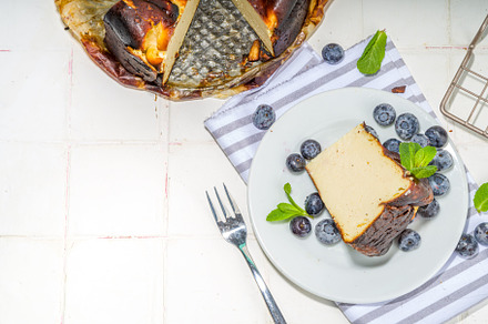 Homemade Burnt Basque Cheesecake, a Food & Drink Photo by Rimma