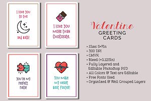 6 Valentine's Day Cards