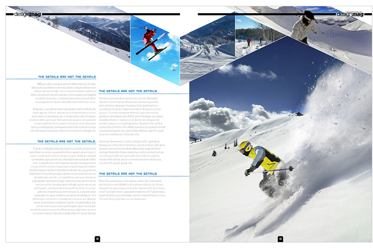 Magazine Template InDesign 06, a Magazine Template by Love Graphic Design (Photo 19 of 29)