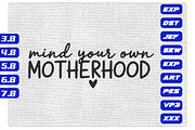 Motherhood Machine Embroidery Design, a Texture Illustration by Purpose Ekbal (Thumbnail 1 of 3)