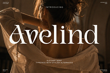 Luxury Fashion Serif Font - Avelind