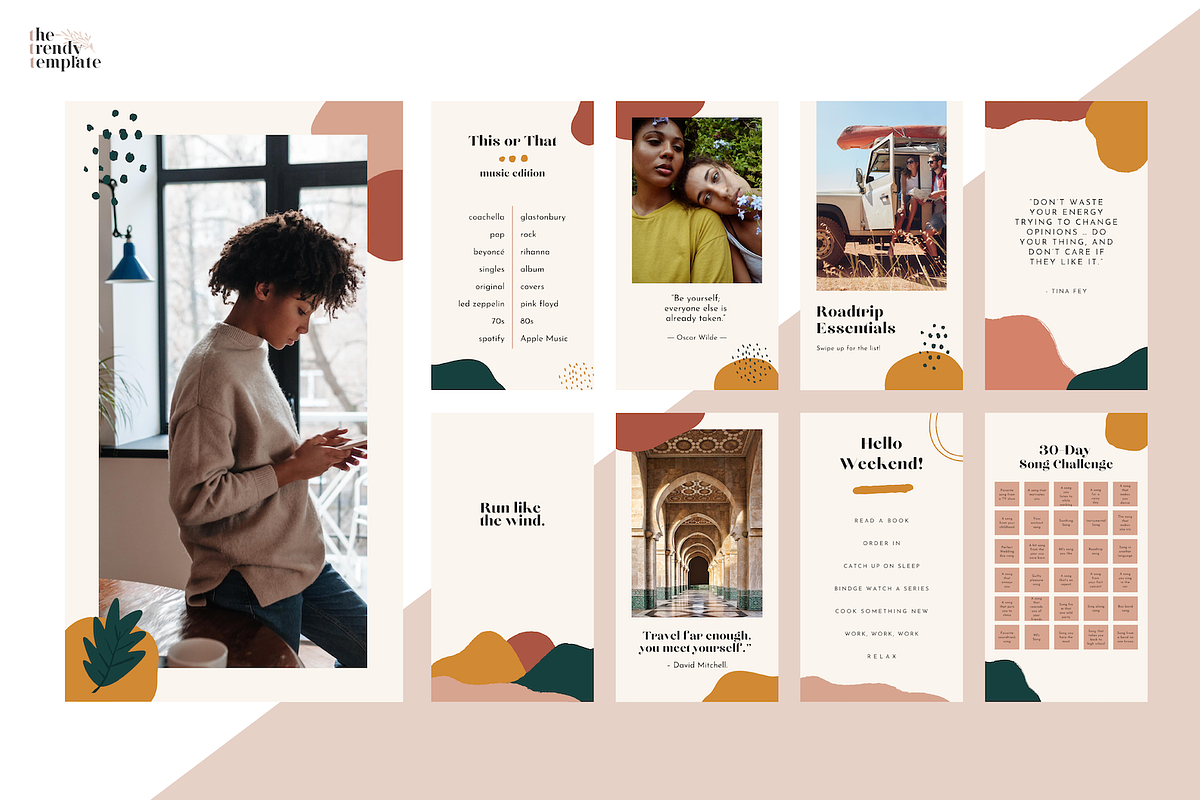 Marrakech Instagram Story Template, a Social Media Template by thetrendytemplate (Photo 3 of 5)