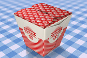 Food Box Vol.2 Mock-up Template, a Packaging Mockup by ItemBridge (Thumbnail 4 of 5)