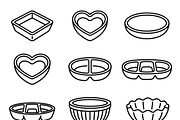Bundle Olive Oil Brand Icon Set, an Outline Icon by adenpinkstore (Thumbnail 10 of 15)