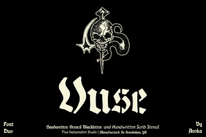 Vuse Blackletter Stencil