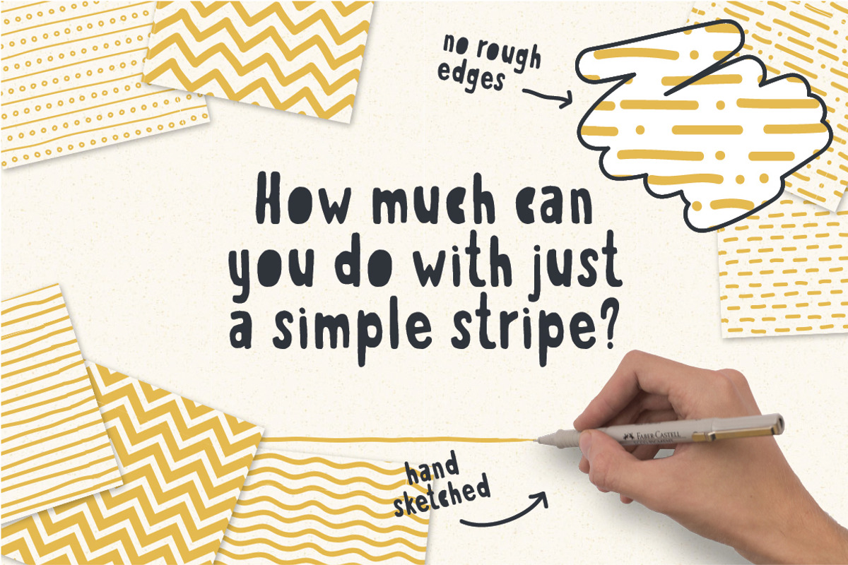 Stripes! Seamless pattern pack, a Pattern Graphic by Pattern Mammoth (Photo 5 of 5)