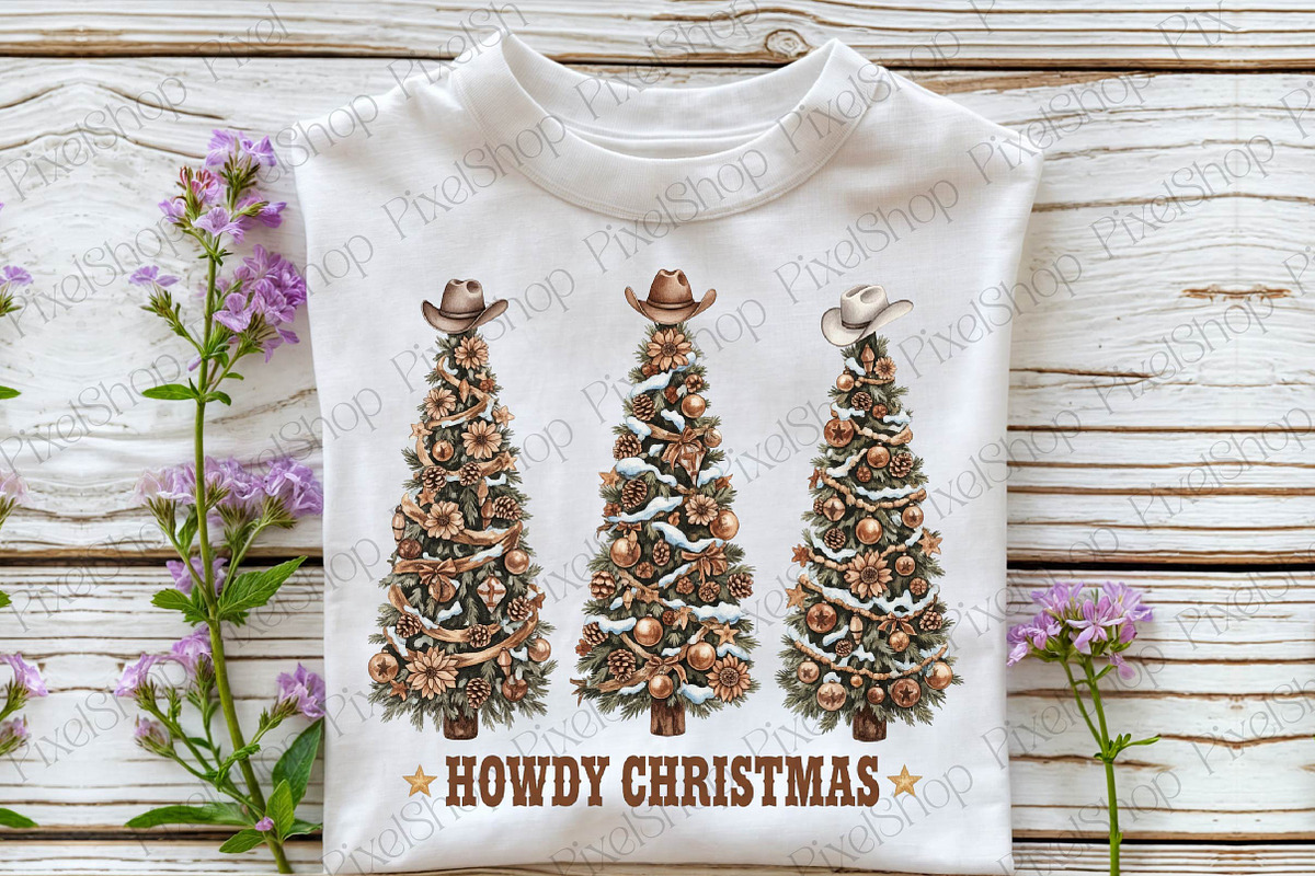 Western Christmas Png, Country, an Illustration by DreamPrint404 (Photo 3 of 4)