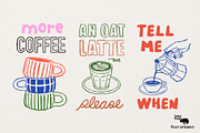 Coffee Lover Designs, an Object Graphic by Lazy Cat (Thumbnail 6 of 7)