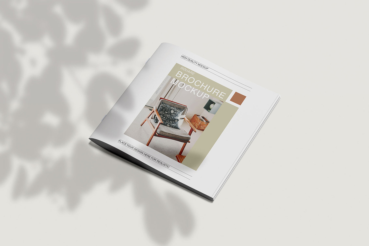 Square Brochure Catalog Mockup, a Print Template by Jestdio (Photo 8 of 14)