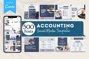 Accountant Posts - Canva Templates