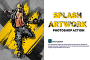 15 Wall Art Photoshop Actions Bundle, an Action Add-On by Design Forest (Thumbnail 25 of 57)