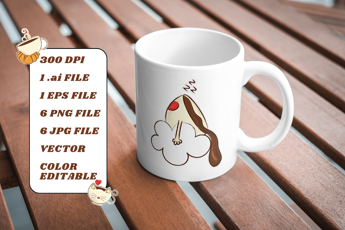 Cute Stickers For Coffee Lovers, an Illustration by tawakkultales (Photo 4 of 4)