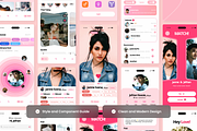 VeLov - Chic Social & Dating App UI, an App Template by twinstd (Thumbnail 3 of 5)
