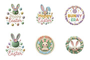 Easter Faux Yarn Clipart, an Illustration by SinaCreation (Thumbnail 3 of 11)