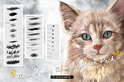 Procreate Furry Animals Brush Pack 2, a Brush Add-On by Artbykimmyw (Thumbnail 4 of 9)