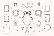 Vintage Christmas BUNDLE, a Seasonal Illustration by Summer Nightingale Art (Thumbnail 3 of 6)