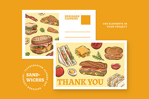 Sandwich Illustrations