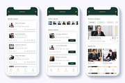 Yasa - Find Lawyer App UI Kit, an App Template by Betush (Thumbnail 2 of 6)