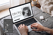 Elvora - Macbook Device Mockup, a Mac Mockup by Heinzel Std Mockup (Thumbnail 2 of 5)