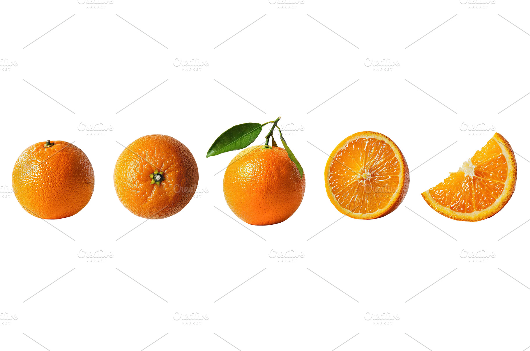 Fresh oranges whole and sliced, a Food & Drink Photo by piter.goskov