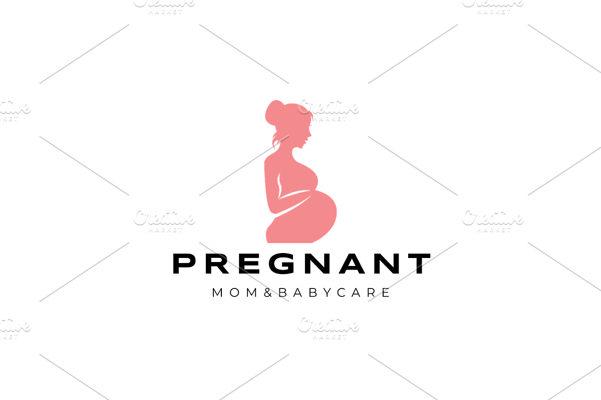 Pregnant icon template illustration, a Branding & Logo Template by Dyn Studio (Photo 2 of 2)