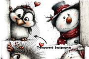 Whimsical Portrait Animal Watercolor, an Illustration by one-touch (Thumbnail 7 of 11)