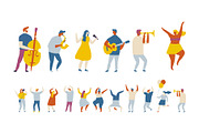 400+ Set of flat vector people, a Person Illustration by Vector_Art (Thumbnail 17 of 24)