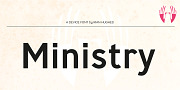 Ministry, a Sans Serif Font by Device (Thumbnail 5 of 5)